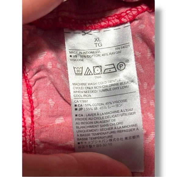 Banana Republic Casual Sleeveless Tiered Flowy Red Mini Dress with Ruffle Straps - Picture 14 of 16